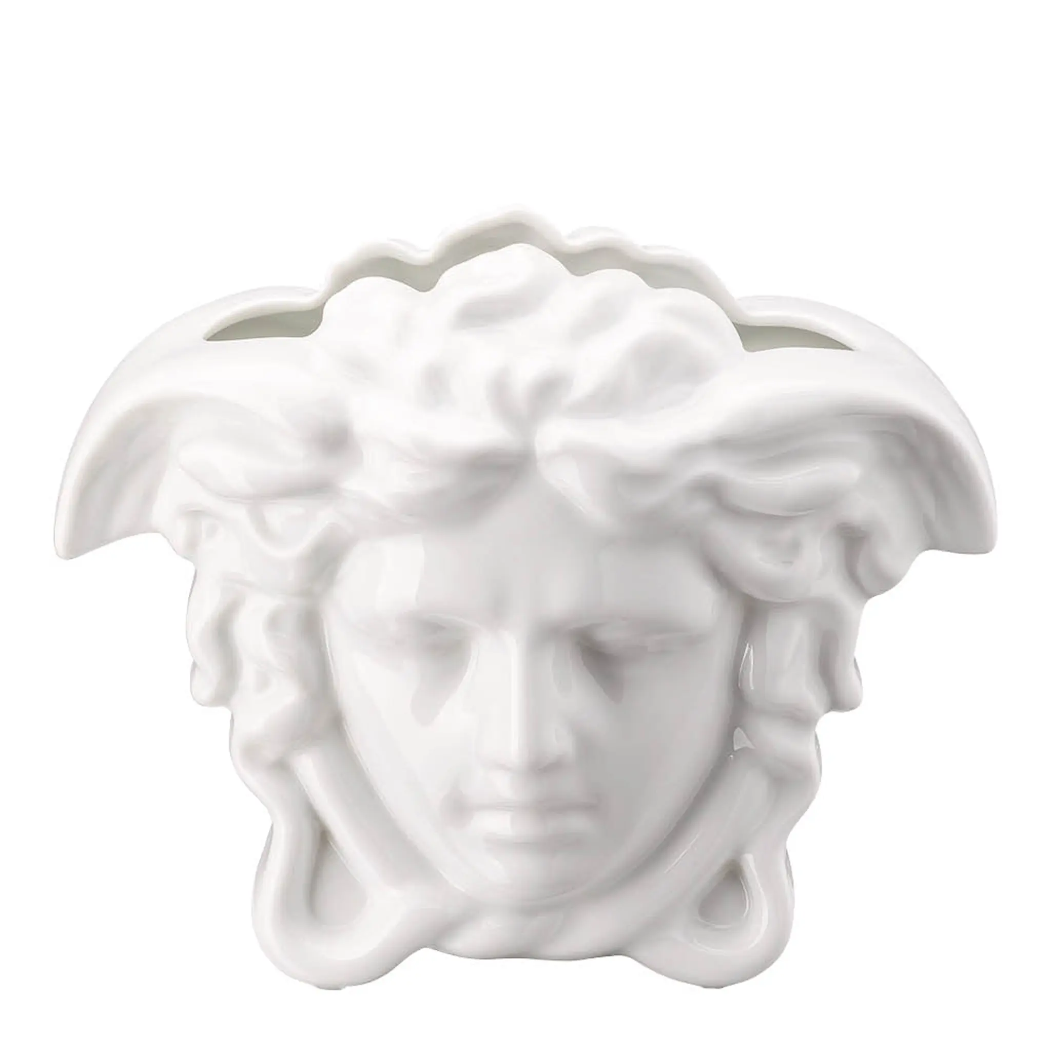 Versace Medusa Grande vas 15 cm vit