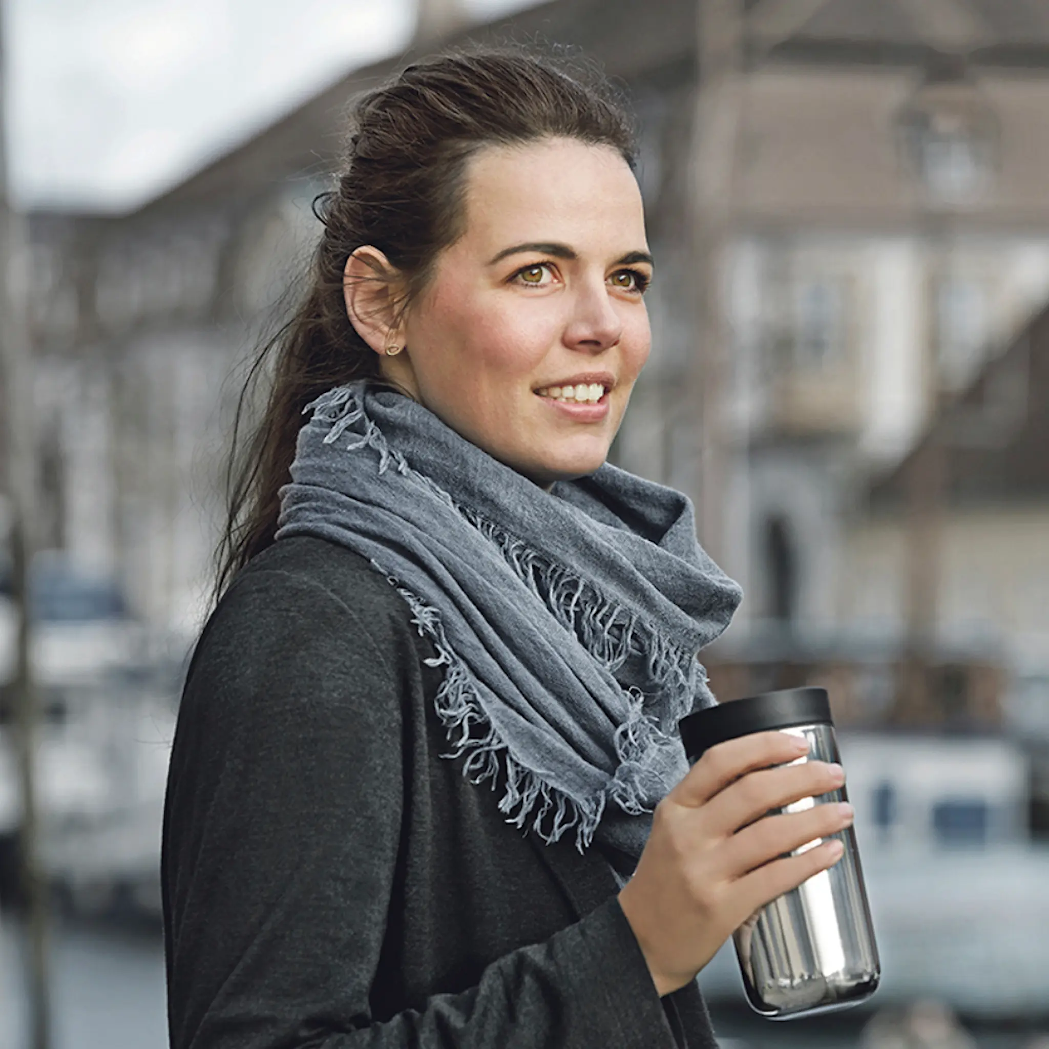 Stelton To Go Click termokopp 0,2L stål