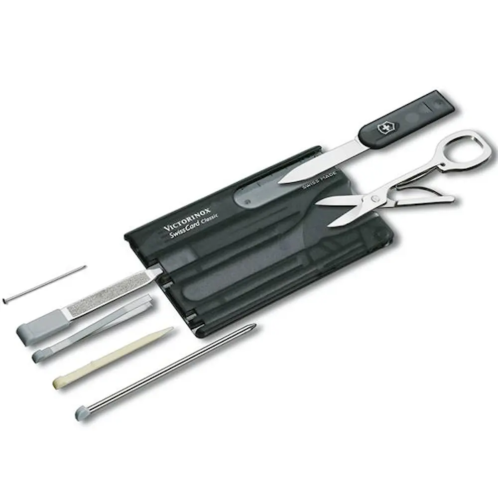 Swiss Card lommekniv svart