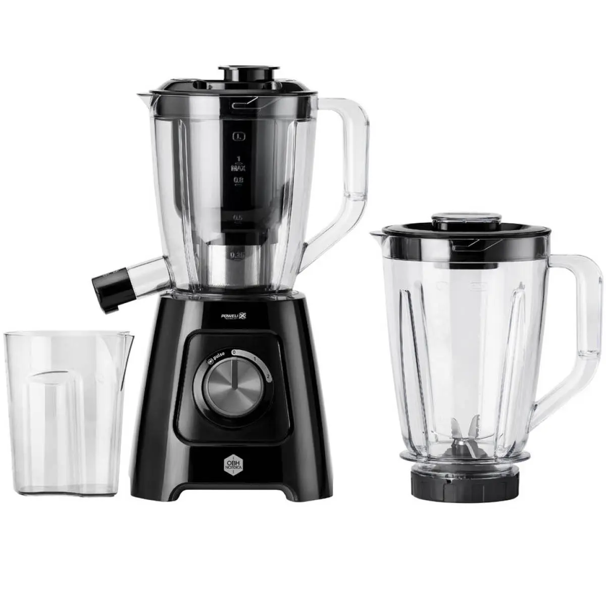 OBH Nordica Blendforce 2-I-1 Juicer/Blender 1,25L