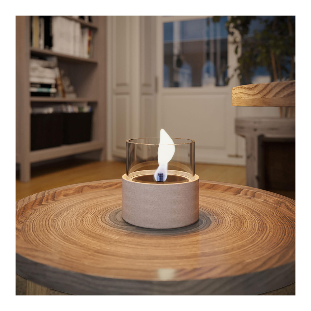 Tenderflame Aster Sisustustuli 10 cm Valkoinen