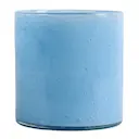 Calore ljuslykta M 15 cm ljusblå
