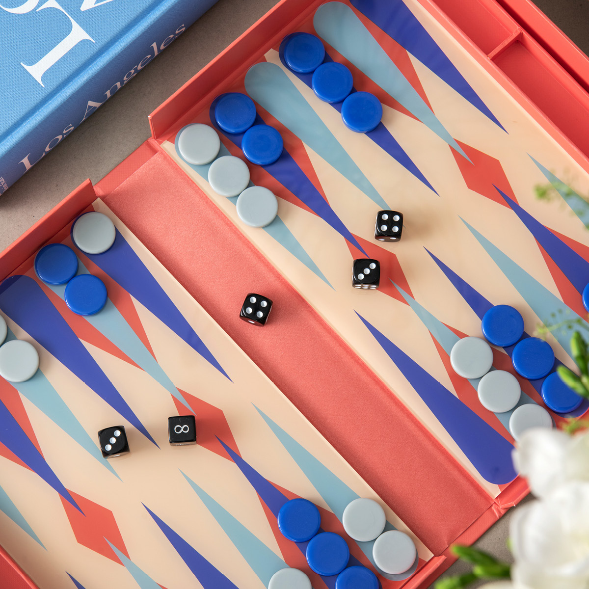 Printworks Classic art of backgammon spill oransje