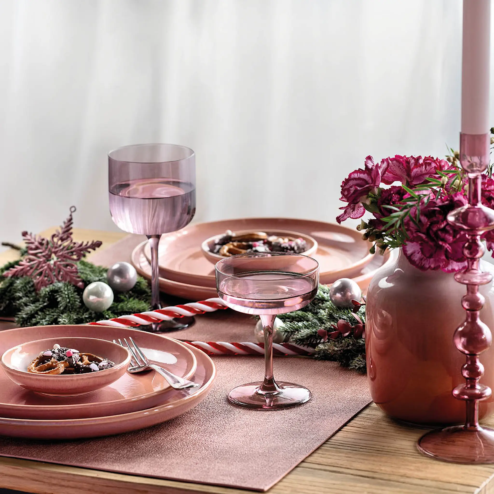Villeroy & Boch Like Home ljusstake 27 cm grape