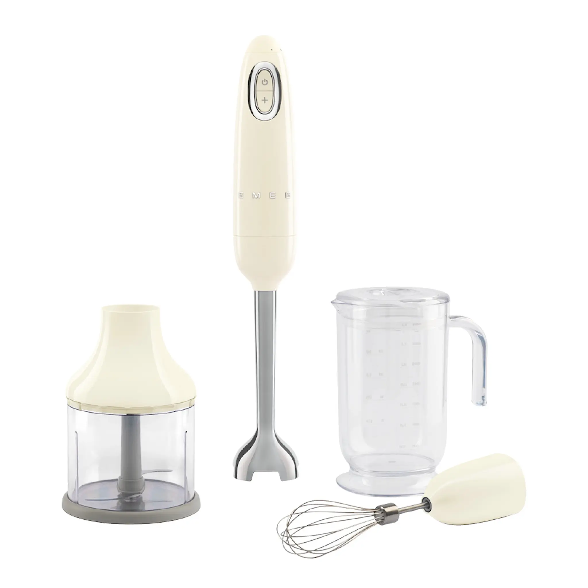 Smeg Smeg stavmixer med tillbehör HBF03 creme