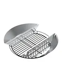 Kolkorg 42x27 cm 2-pack rostfritt stål