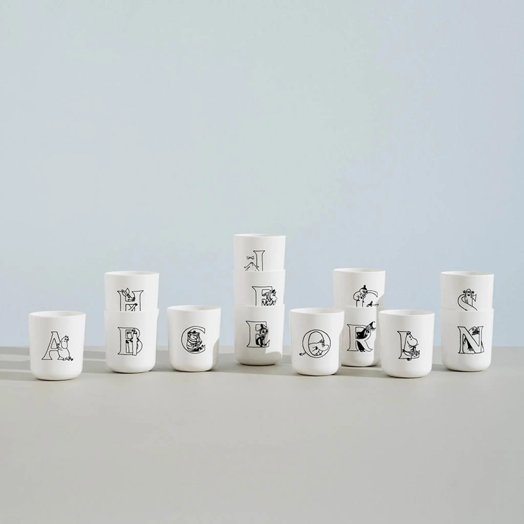 RIG-TIG Moomin ABC Mugg 20 cl W Vit