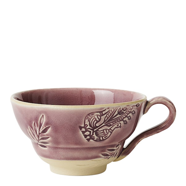 Arabesque mugg med öra 25 cl lavender