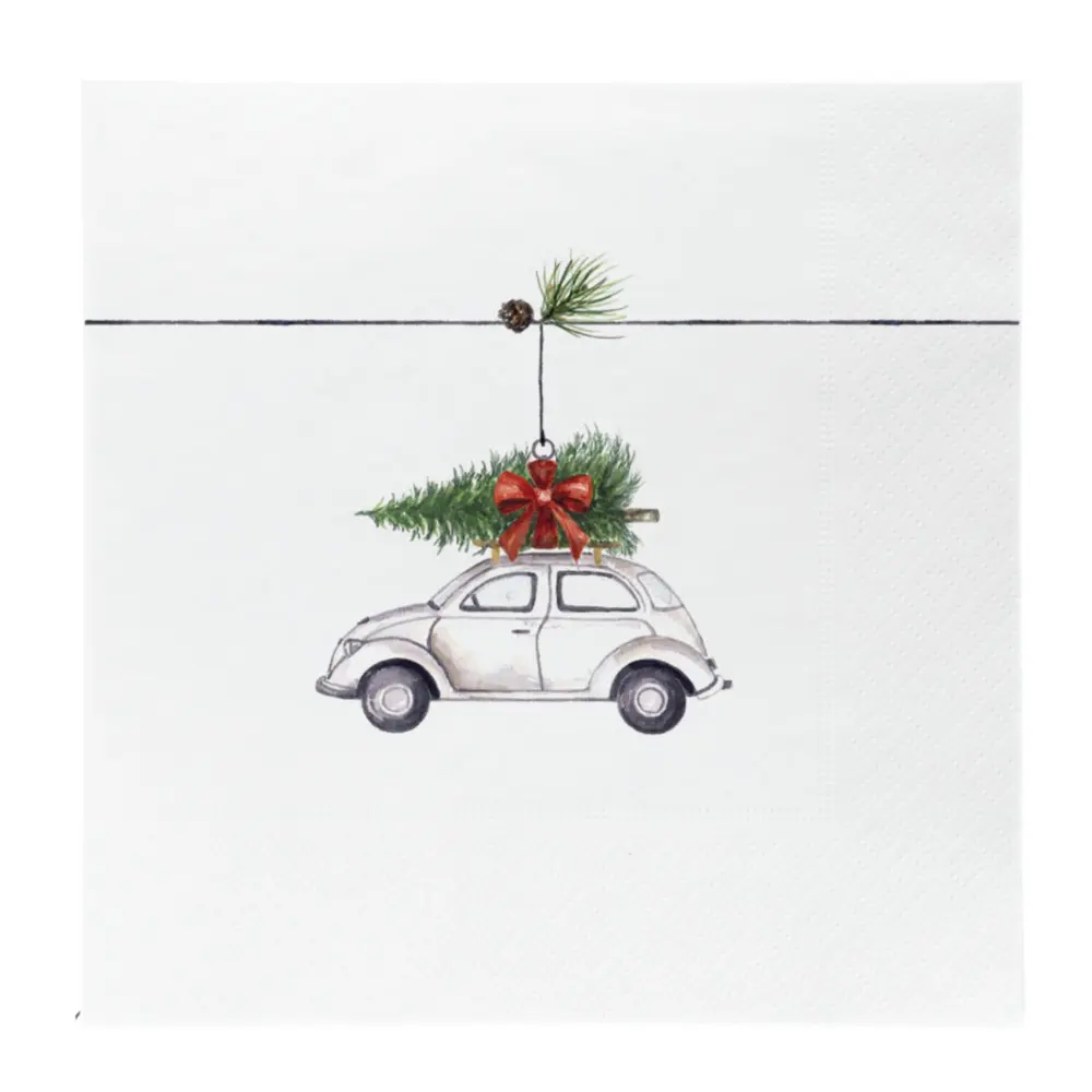 Servetti 33x33 cm 20 kpl Driving Home