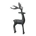 Christmas Chic Rådjur 44 cm svart