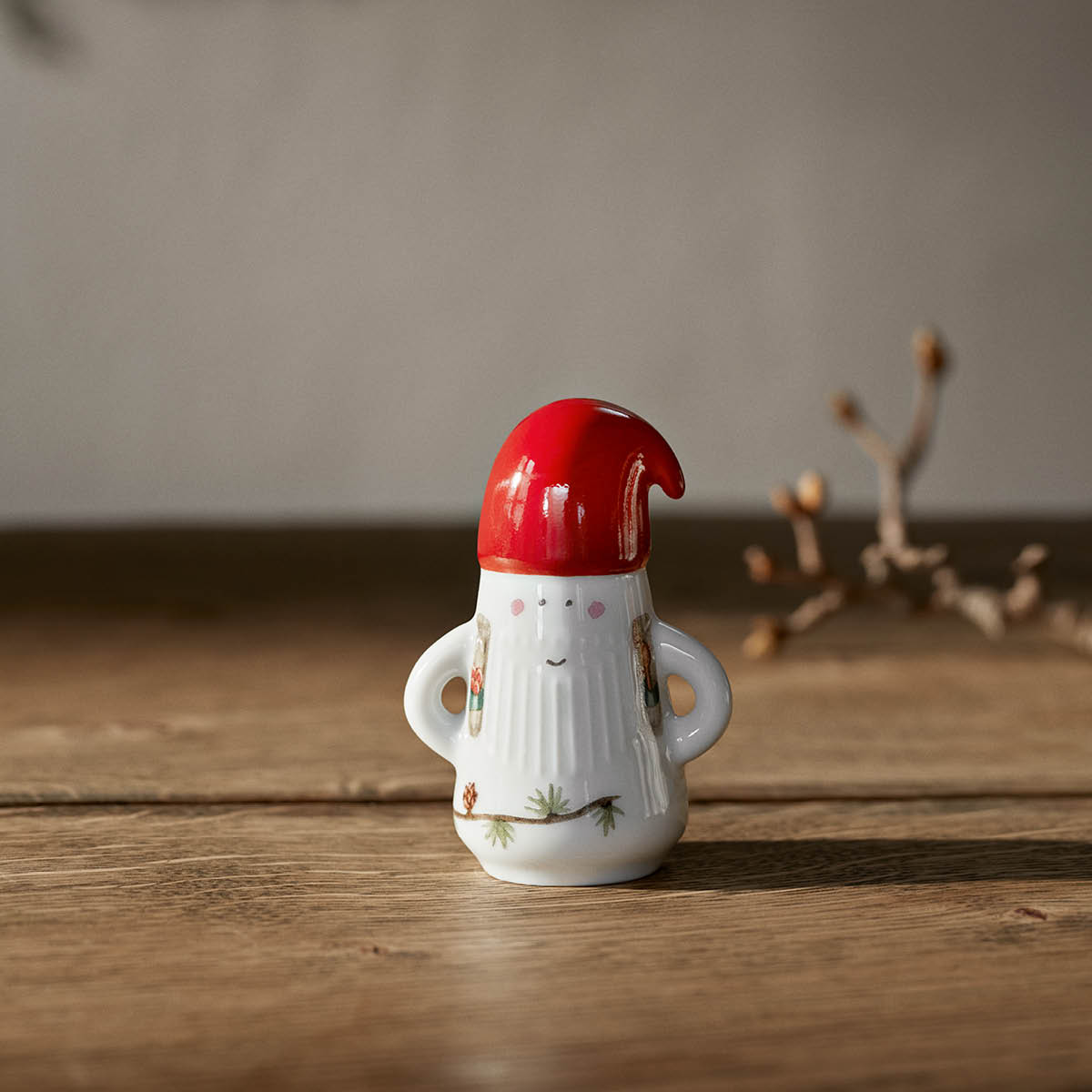 Kähler Hammershøi Christmas figur jultomten 9 cm