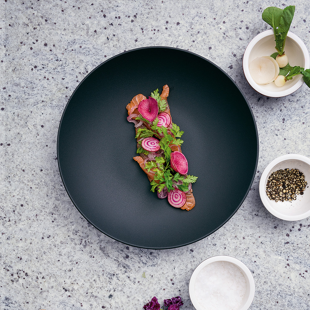 Villeroy & Boch Manufacture Rock Tallrik djup 23,5 cm Svart