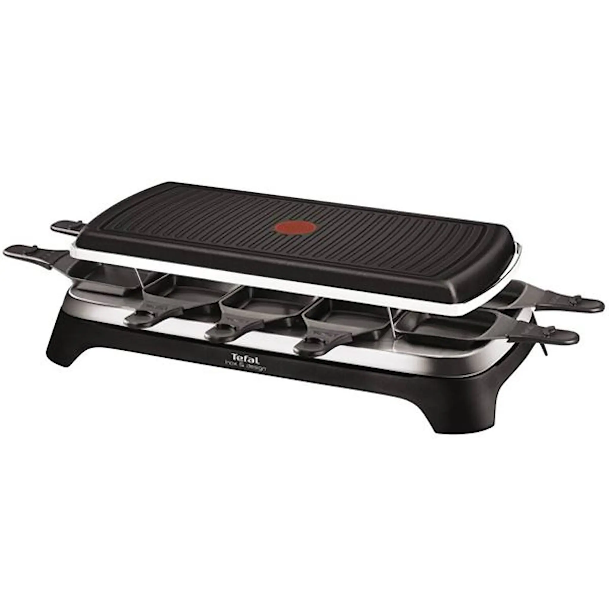 Tefal Raclette Grill Inox&Design Svart