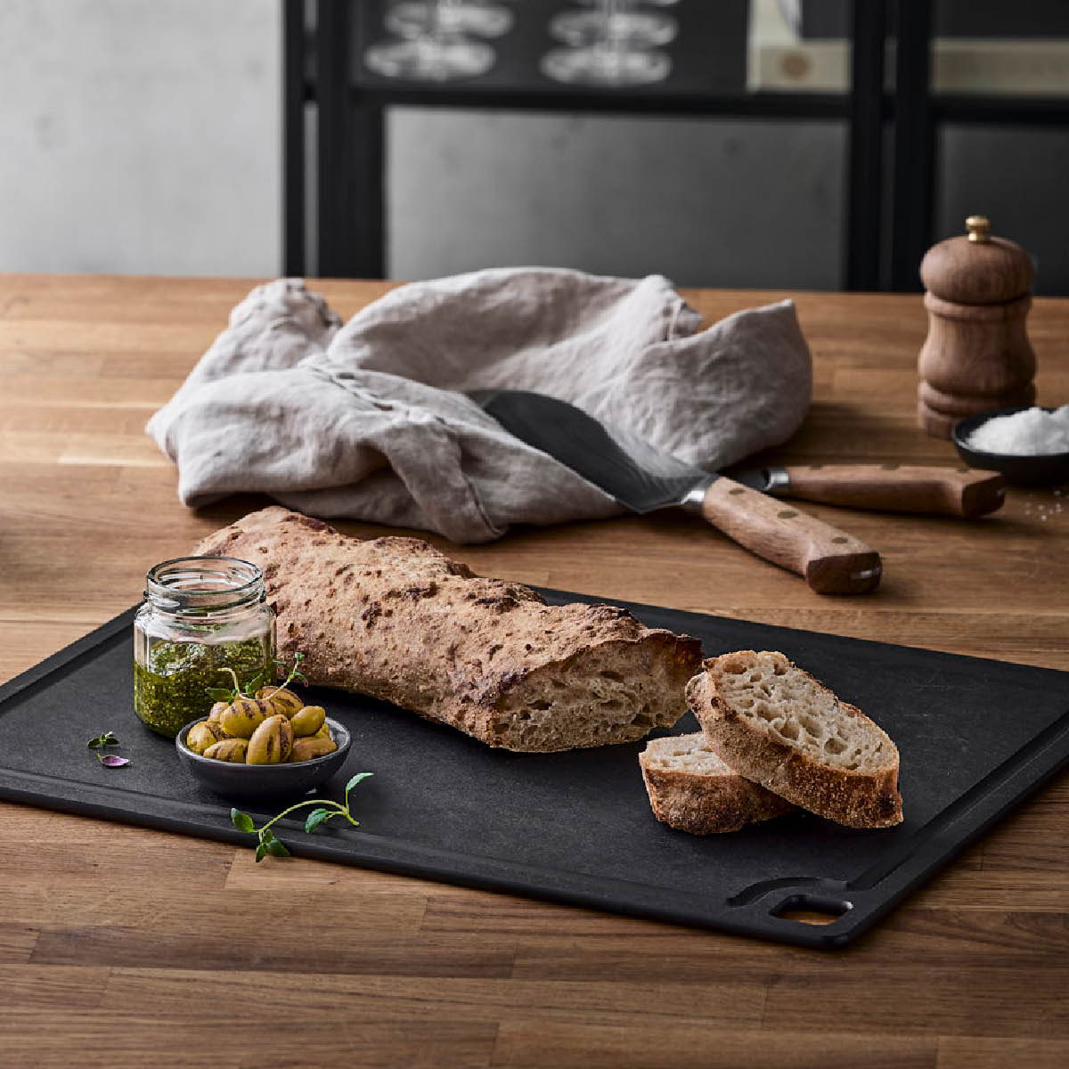 Pillivuyt Gourmet Ellé skjærebrett 44x32 cm trefiber