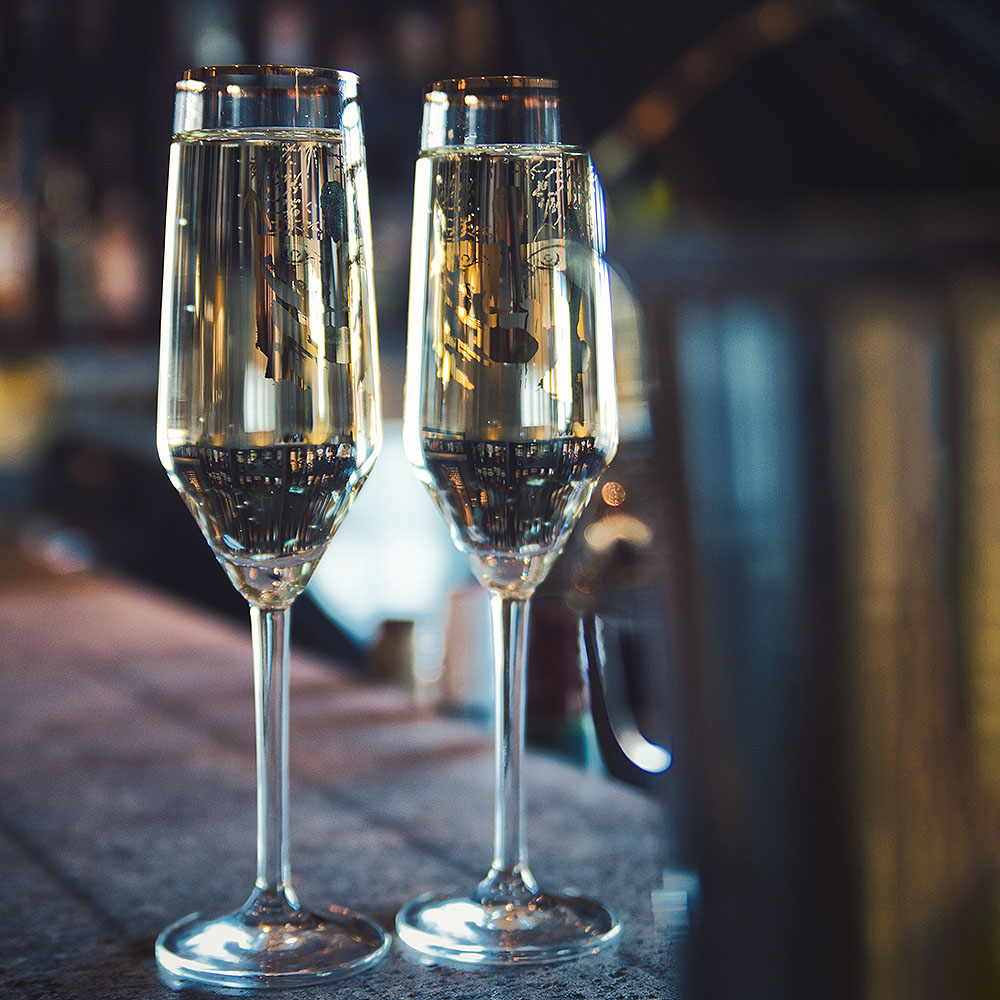 Carolina Gynning Champagneglass Slice of Life Gold 30 cl