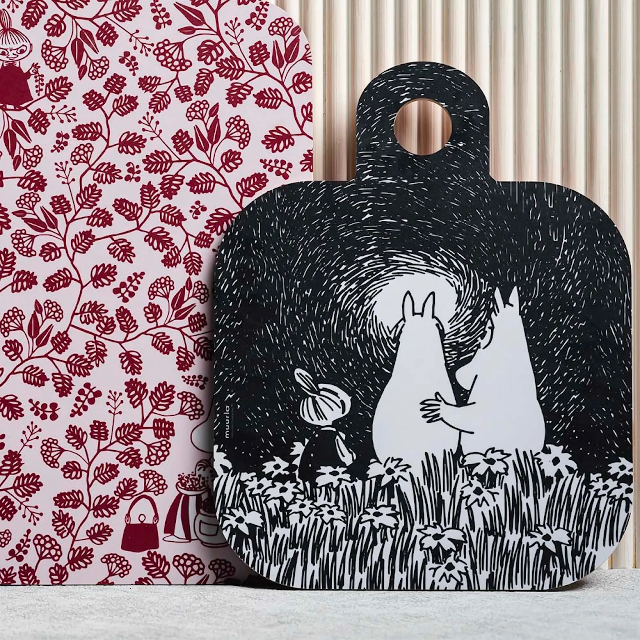 Muurla Muumi Tarjoilu-/leikkuulauta Ystävyys 25x32cm