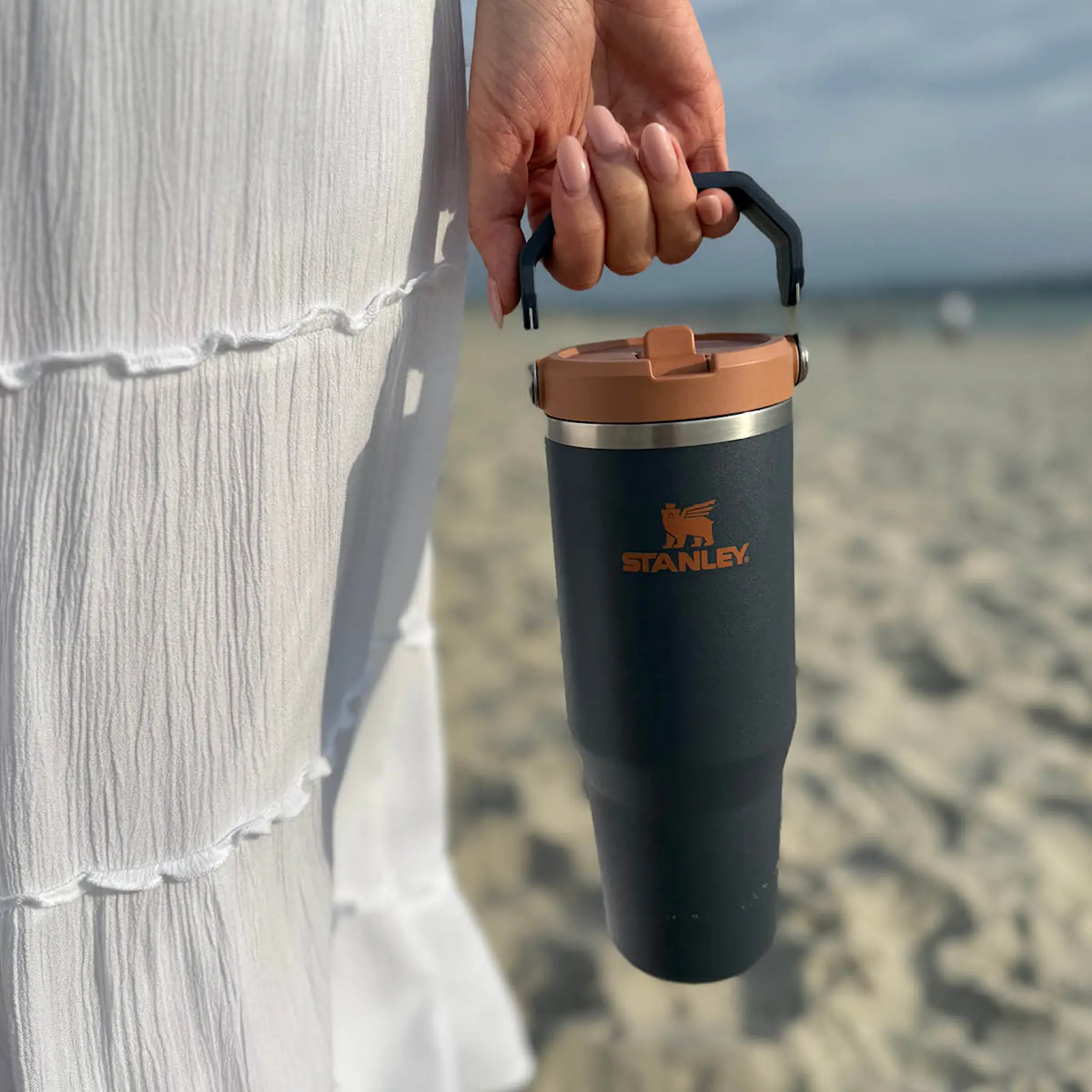 Stanley Iceflow Flip Straw tumbler Termospullo 0,89 L Twilight