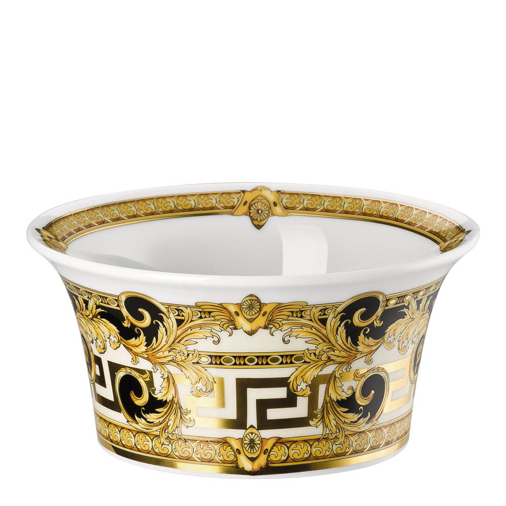 Versace - Prestige Gala jälkiruokakulho 28 cl kulta/musta
