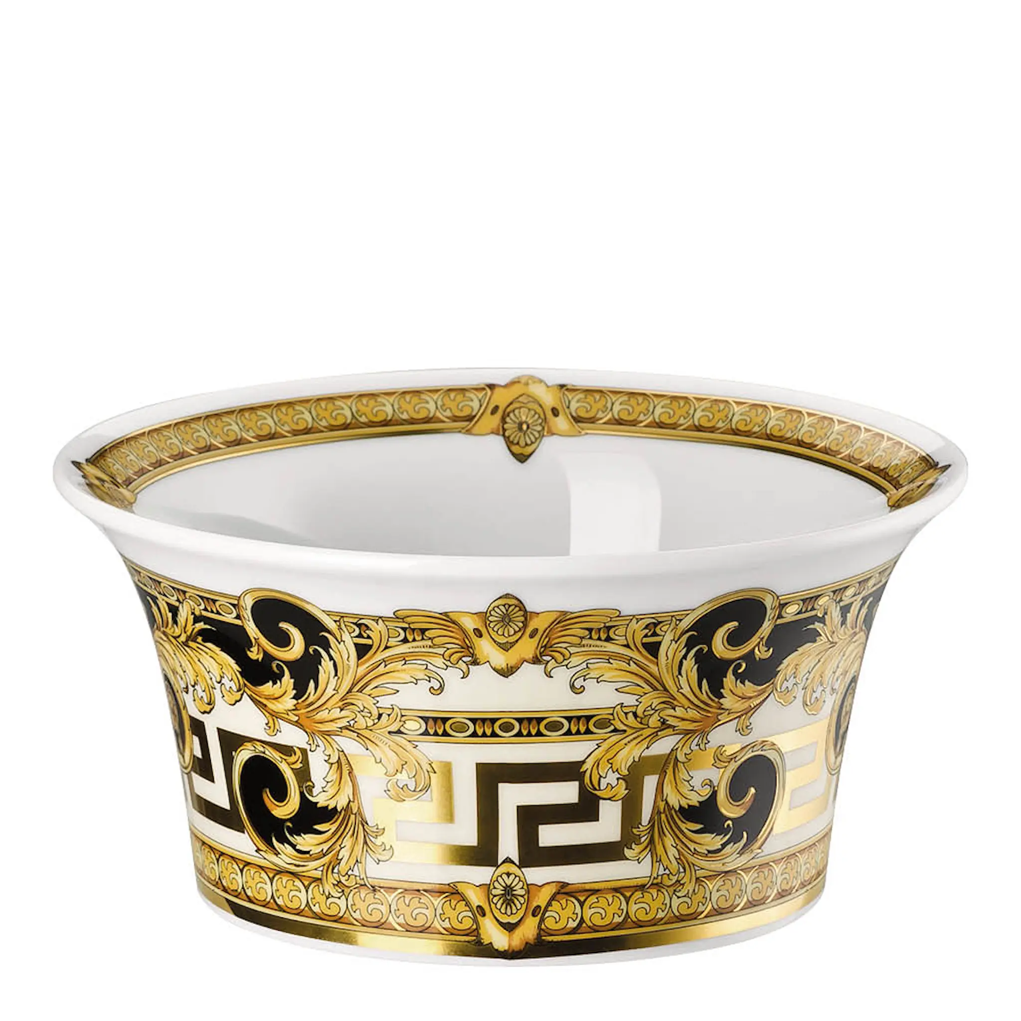 Versace Prestige Gala jälkiruokakulho 28 cl kulta/musta
