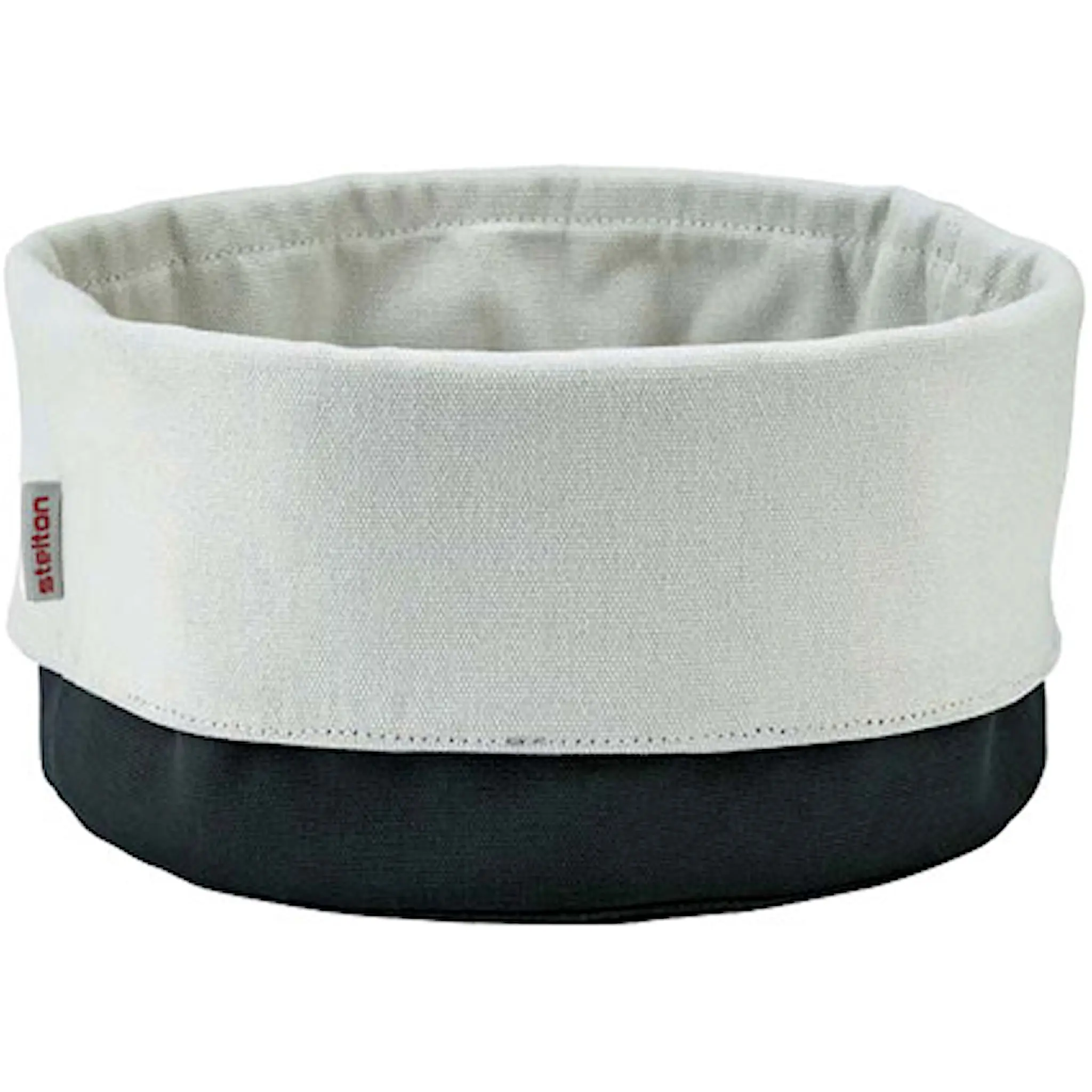 Stelton Classic Brödpåse Stor Svart/Sand