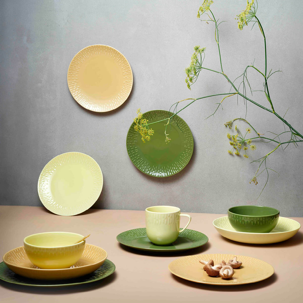 Aida - Life in colour Confetti krus 35 cl lemon