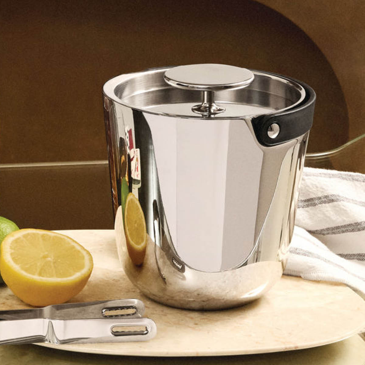 Alessi Tending Box ishink 1,2 L blankt stål