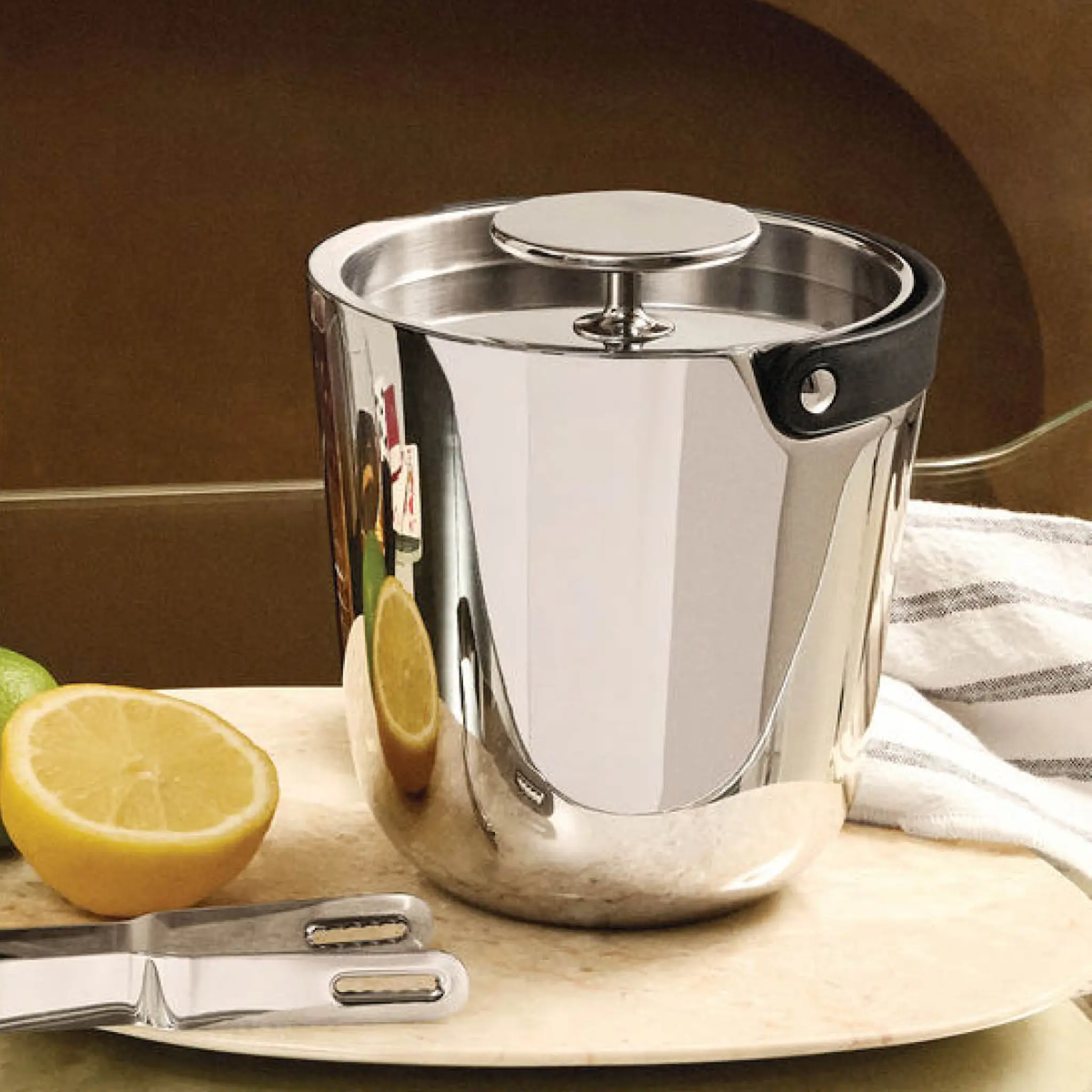 Alessi Tending Box ishink 1,2 L blankt stål