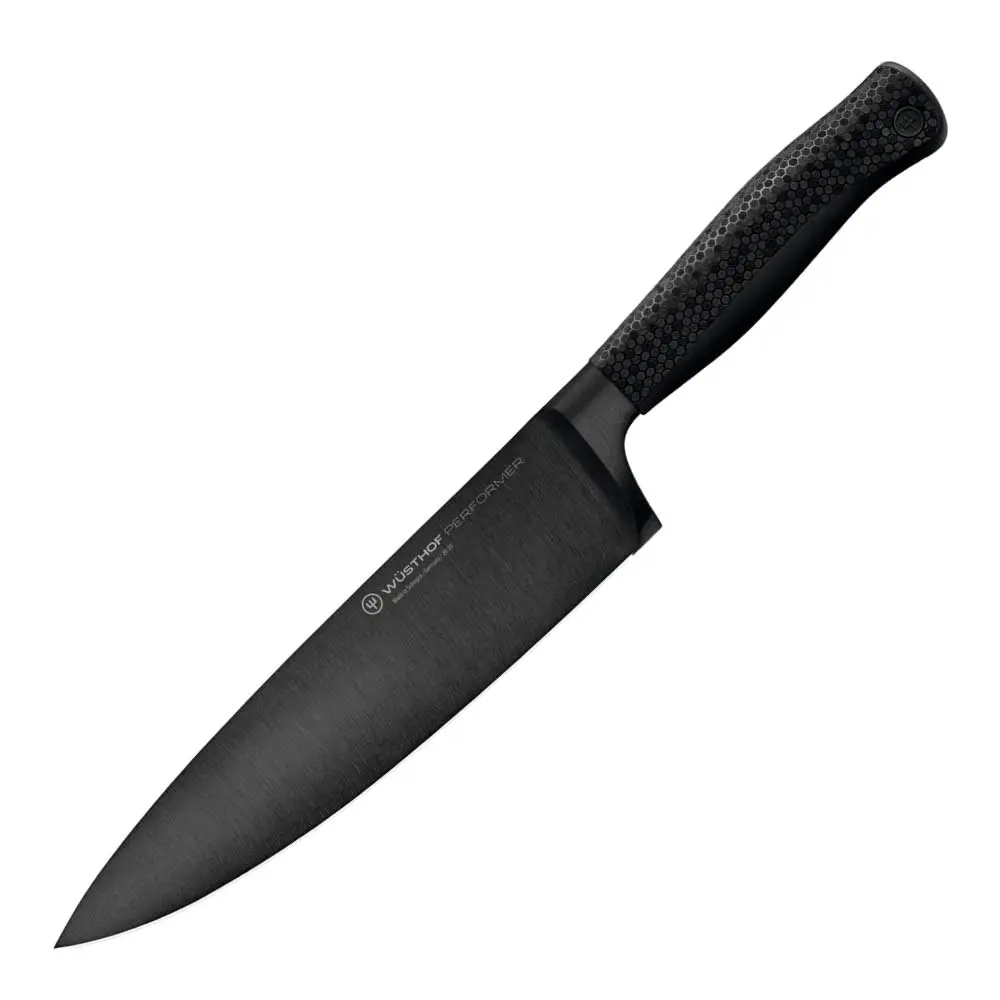 Performer kokkiveitsi 20 cm musta