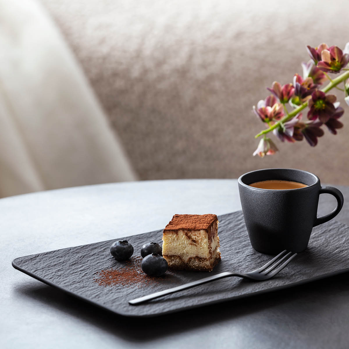 Villeroy & Boch Manufacture Rock Serveringsfat 35x18 cm Svart