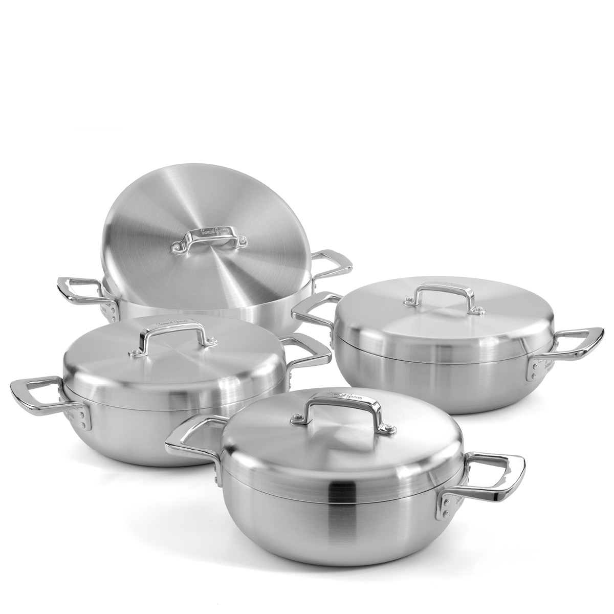 Samuel Groves Classic Stainless serveringspanna med lock 28 cm 3 L urban