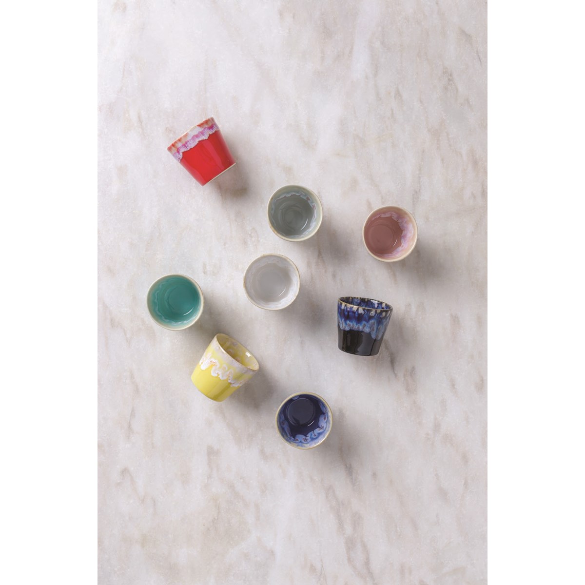 Costa Nova Gres espressokopp 10 cl 6,5x6 cm grå