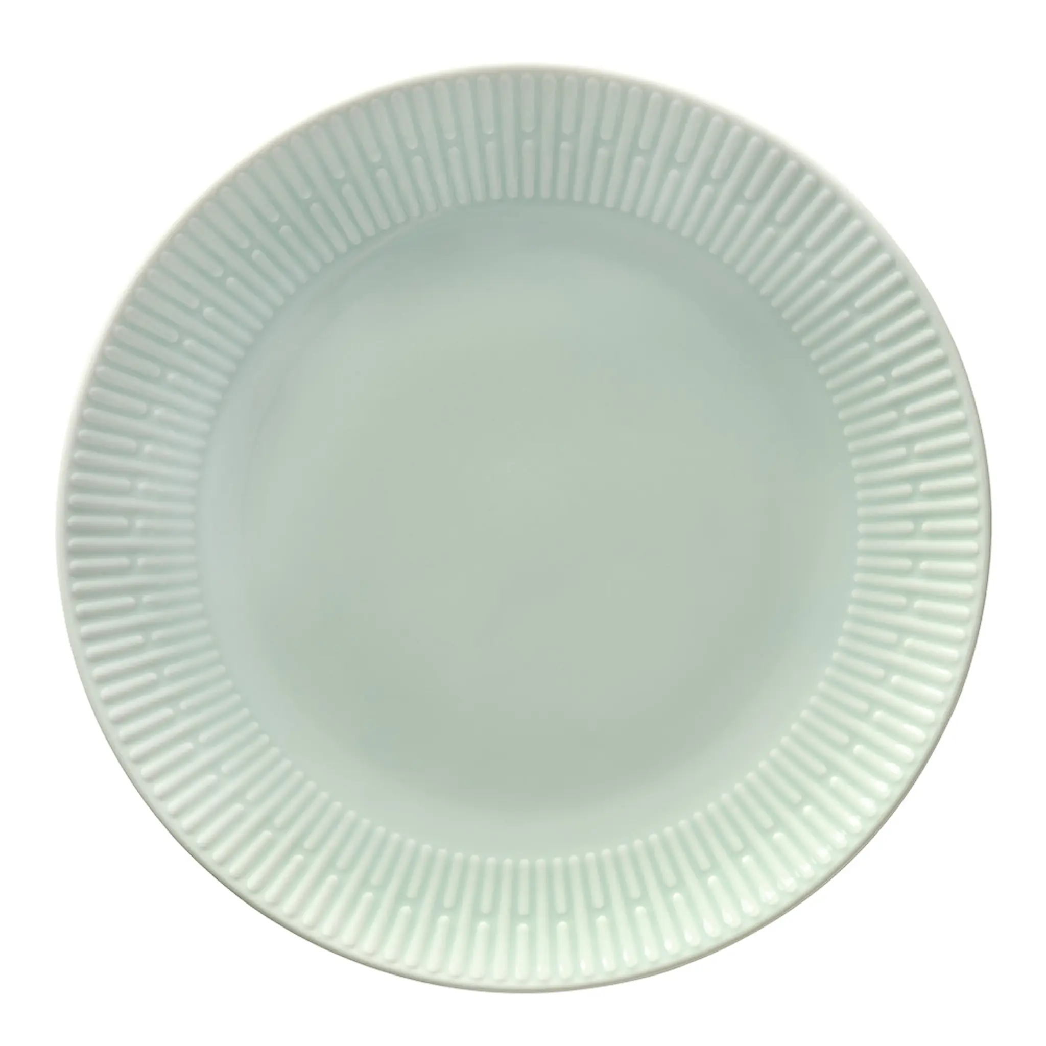 Aida Relief tallrik 22 cm dusty green