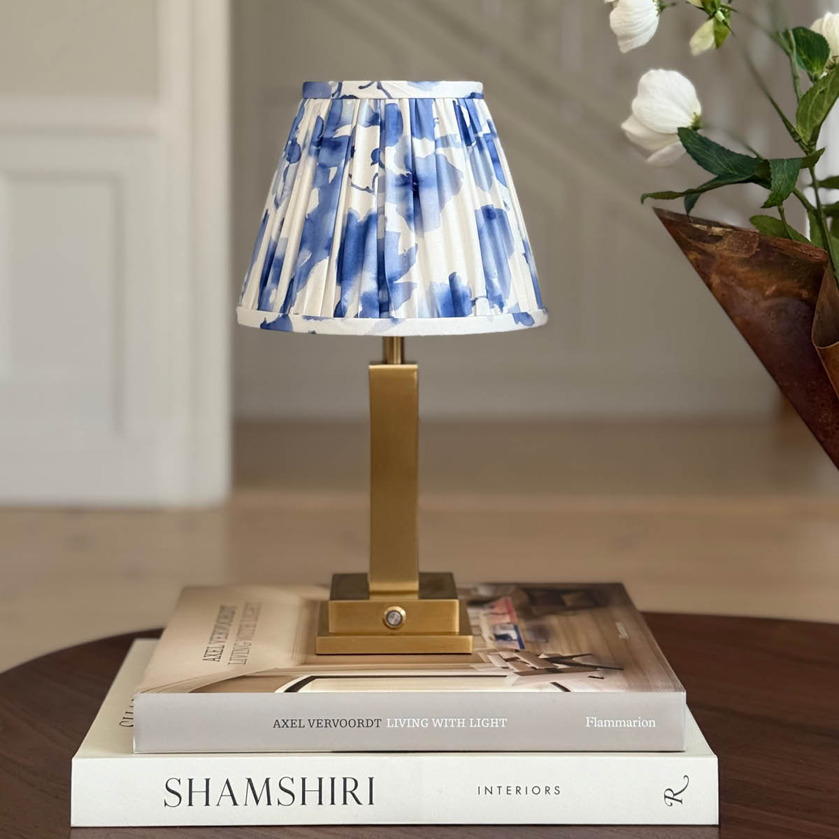 Von Norten Lampskärm 18 cm Blue Magnolia
