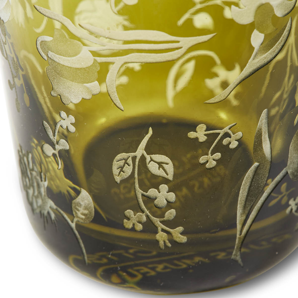 Pols Potten Rijksmuseum Blomster dricksglas 9,5x8,5 cm 2-pack mörkgrön