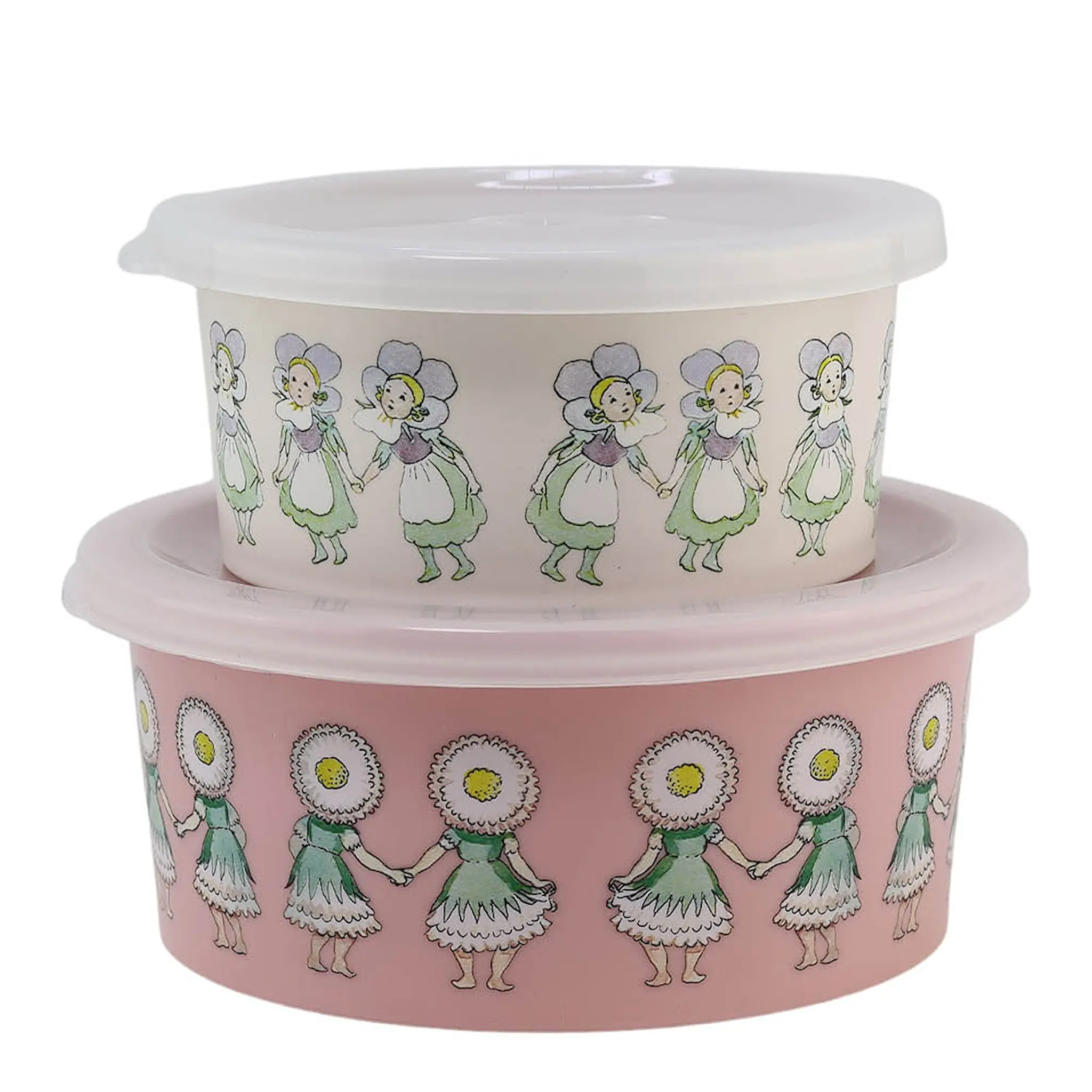 Rätt Start Elsa Beskow snacklåda 2-pack Blomsterfesten