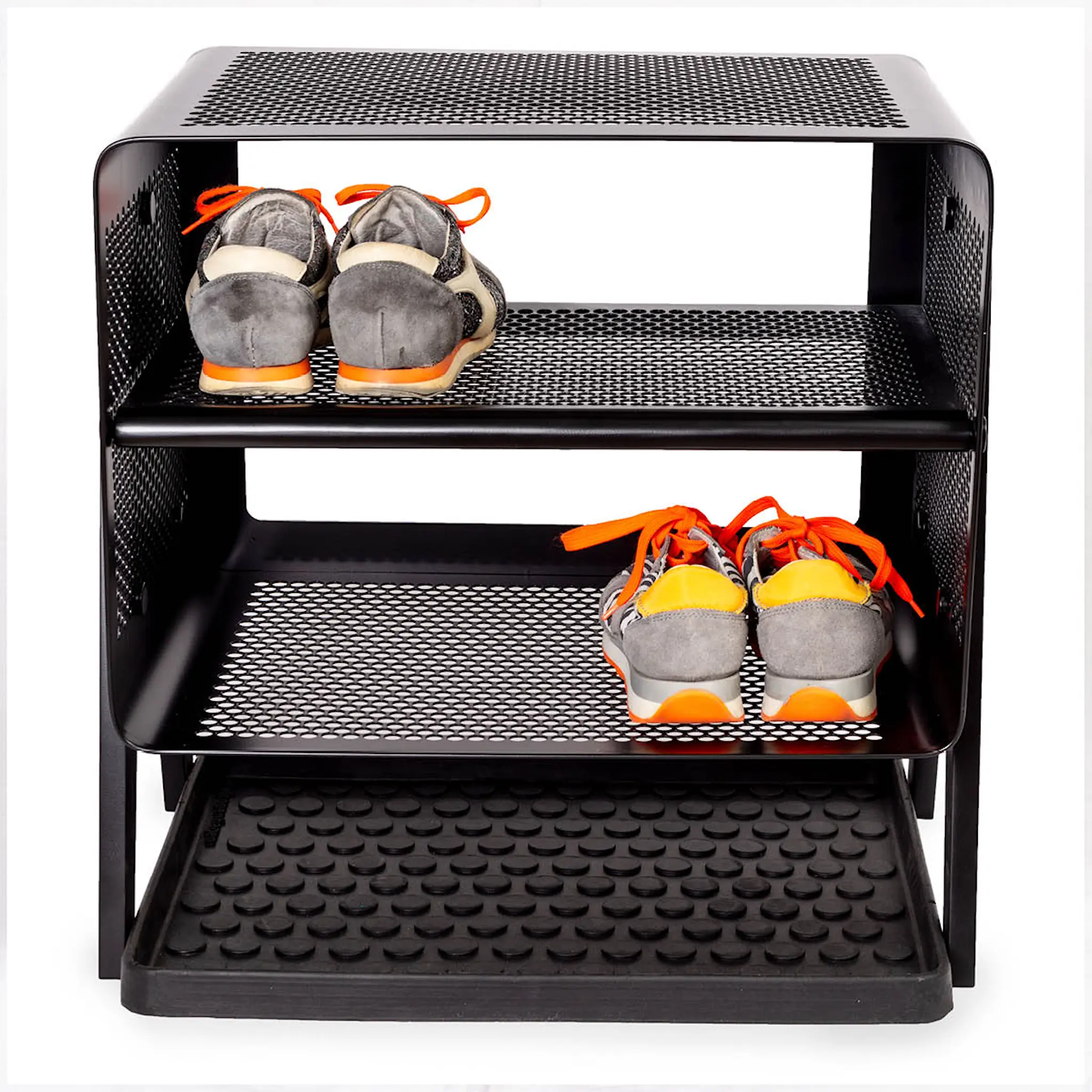 Tica Copenhagen Dot skobricka mellan 48x38x3 cm svart