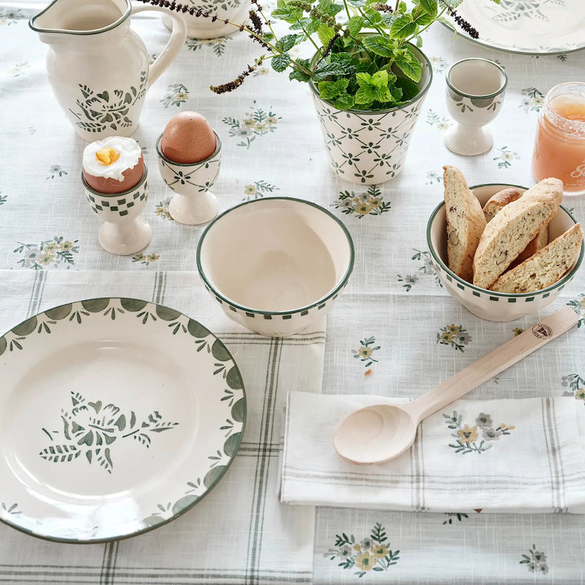 Strömshaga Marion Lautanen 19,5 cm Kukka Vihreä