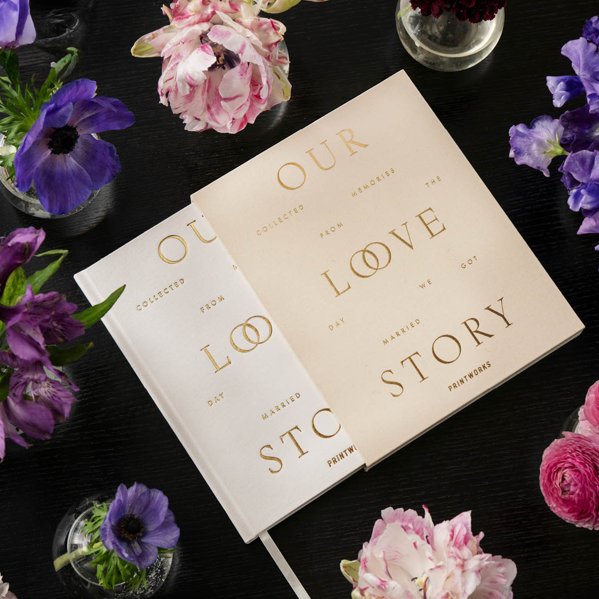 Printworks Our Love Story bröllopsjournal