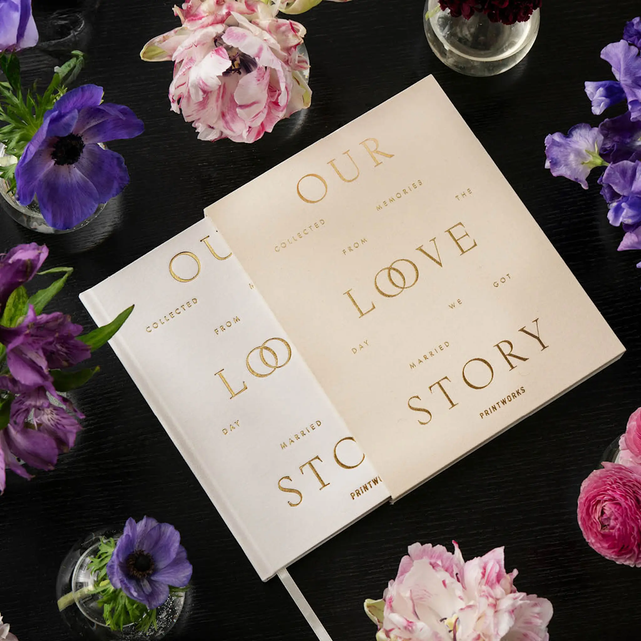 Printworks Our Love Story bröllopsjournal