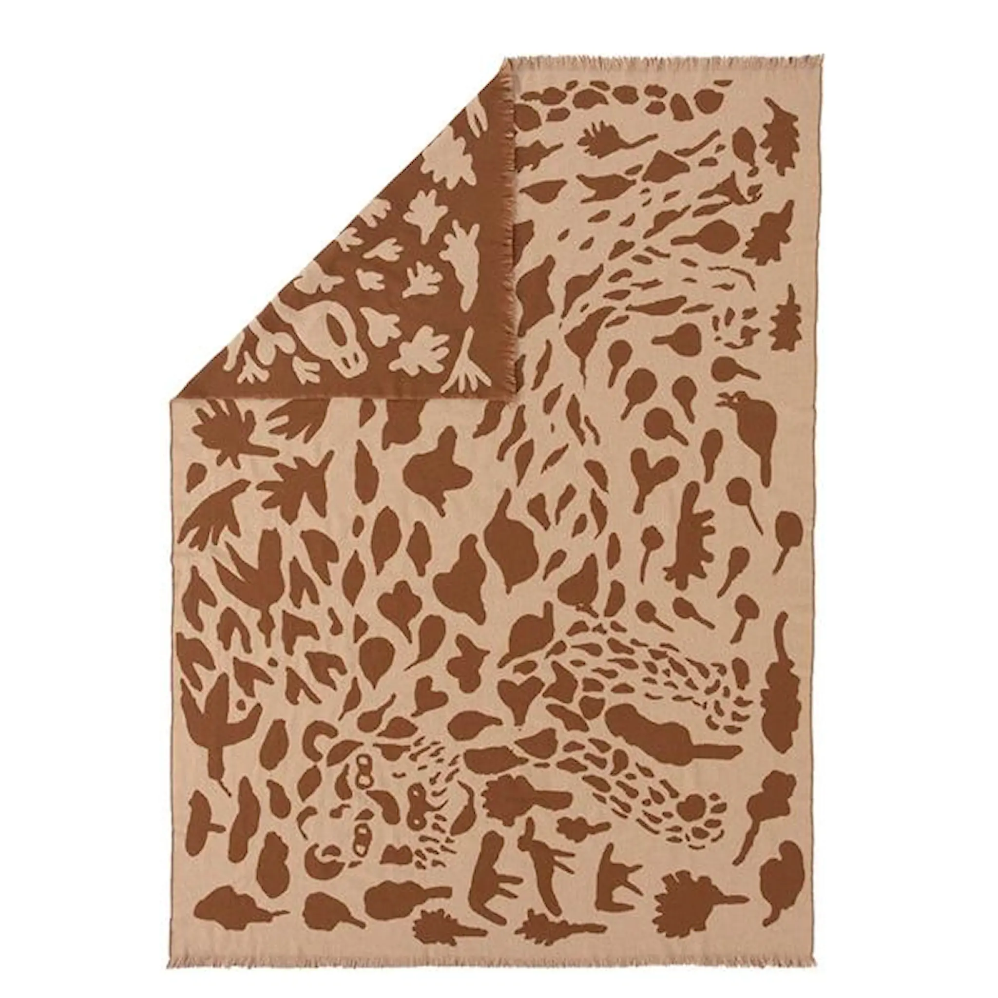 iittala Oiva Toikka Filt 180x130 cm cheetah Brun