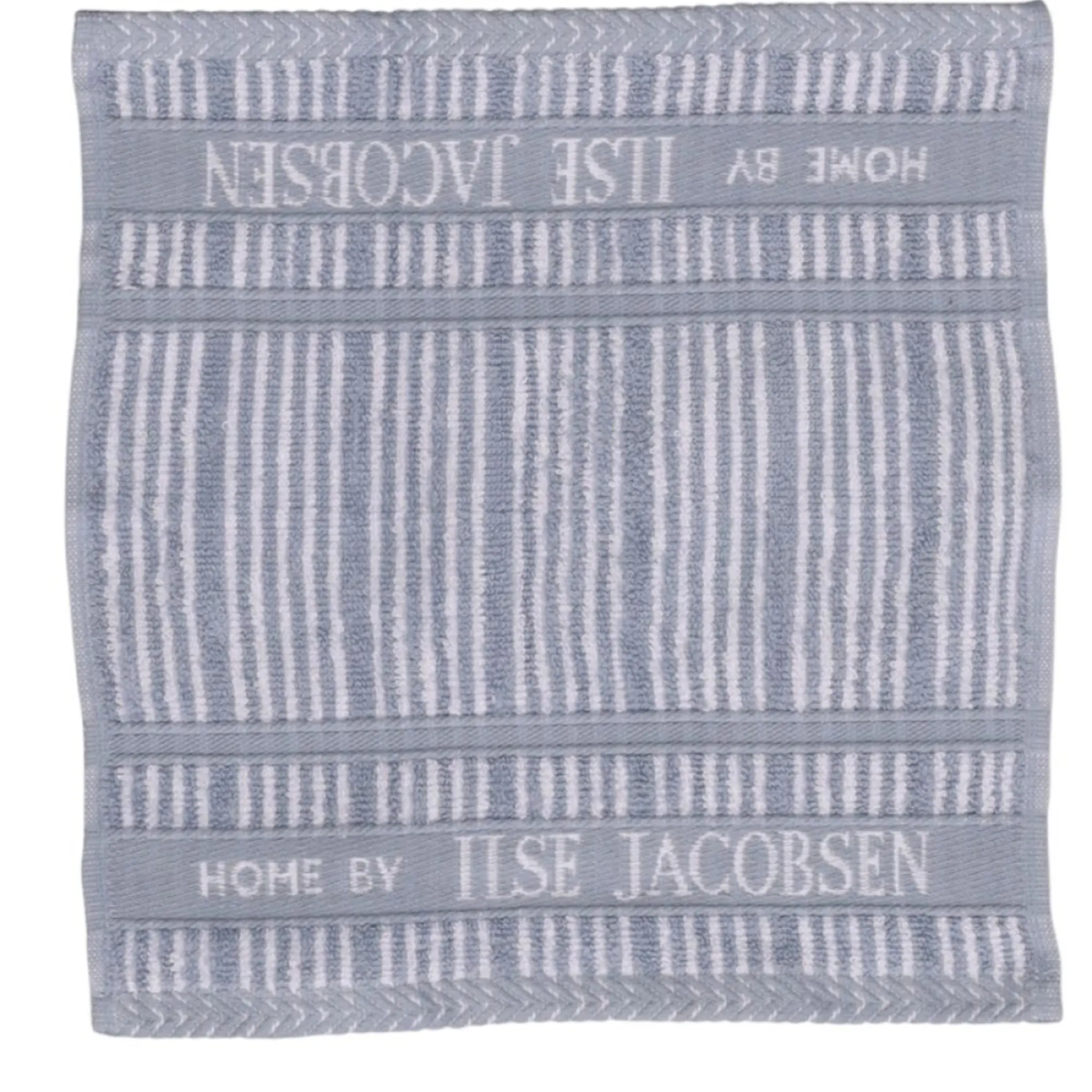 Home by Ilse Jacobsen Bath Collection tvättlapp 30x30 cm 4-pack powder blue stripes