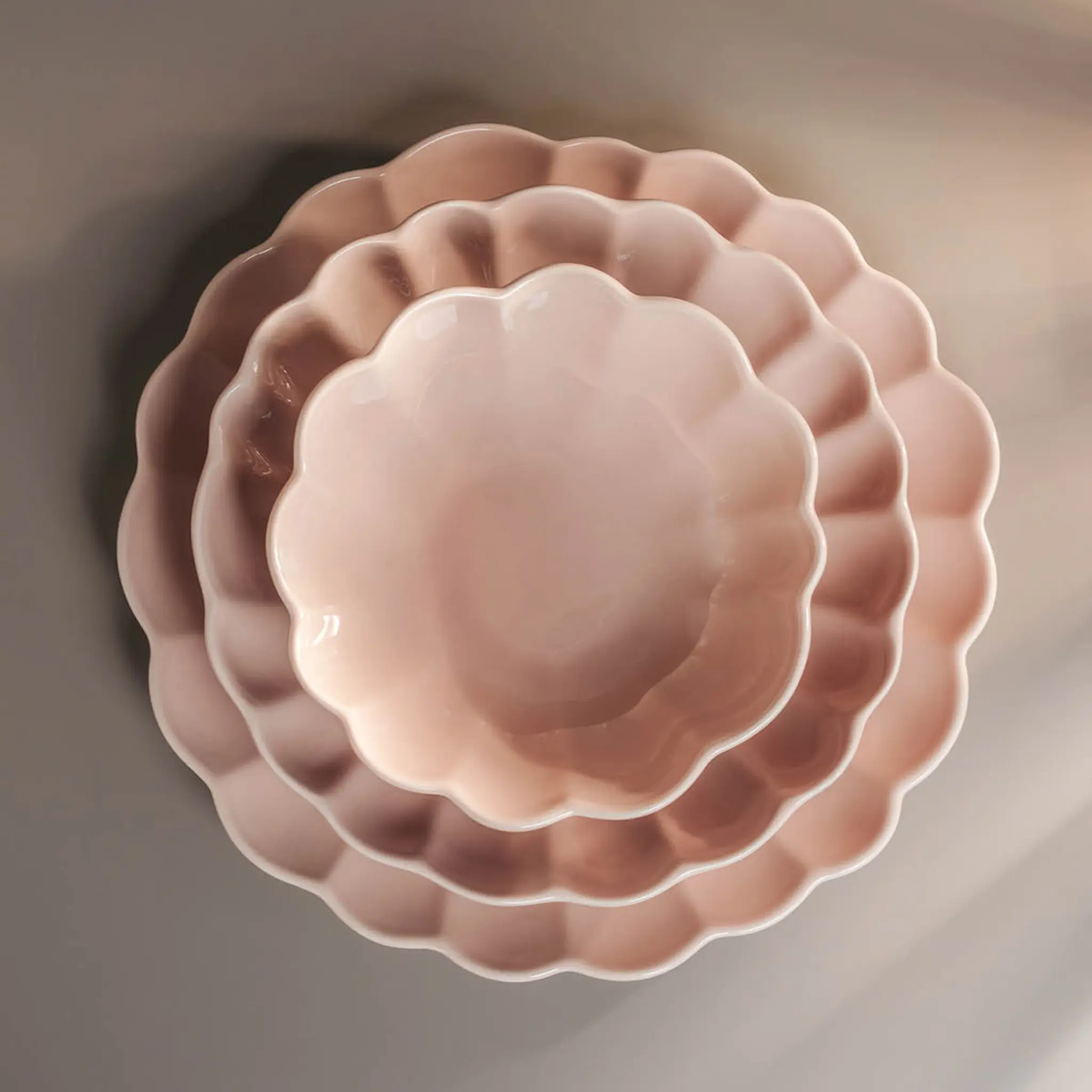 Stiernholm Lotus skål 16 cm dammrosa