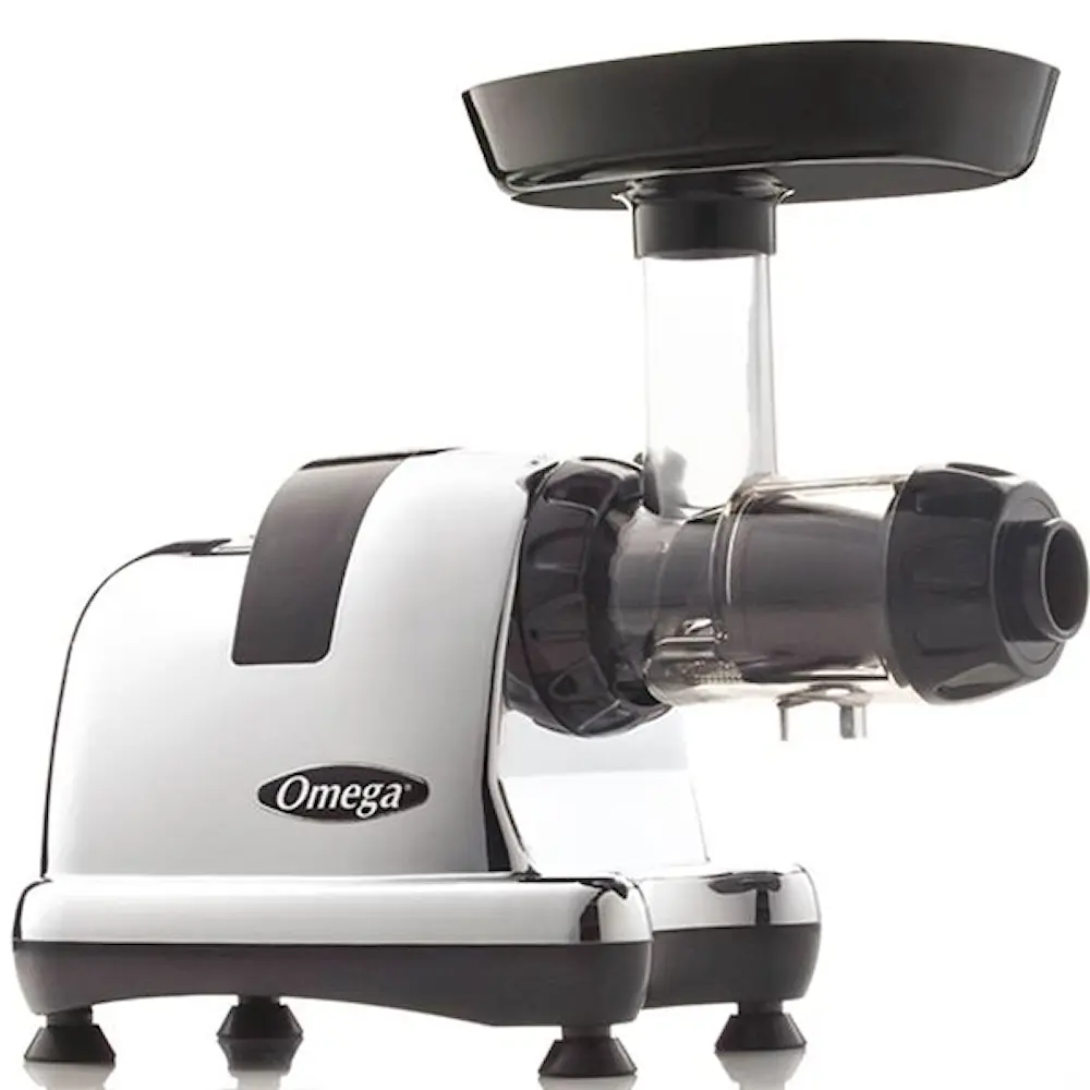 Nutrition System J8228C slowjuicer horisontal krom/svart