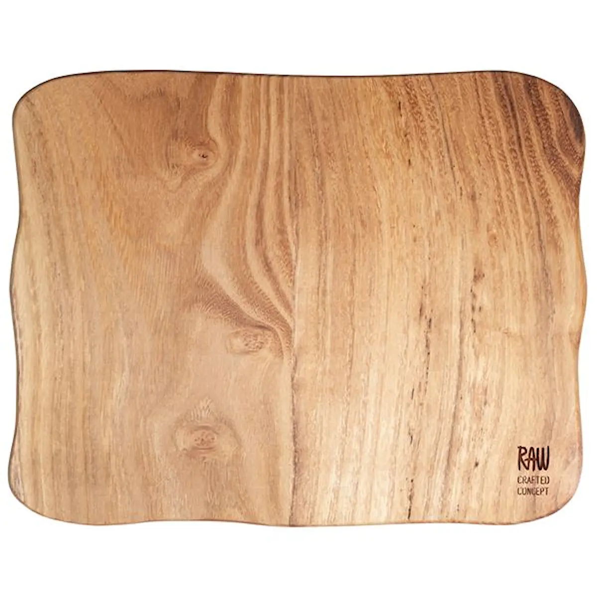 Aida Raw Skärbräda 32x24 cm Teak