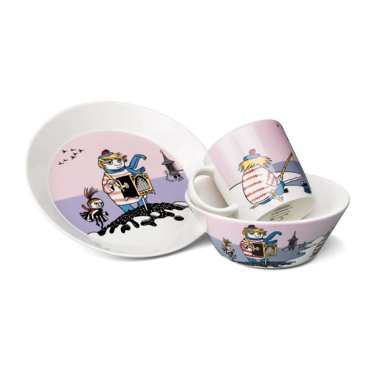 Moomin Arabia Muumimuki Tuutikki 30 cl Violetti