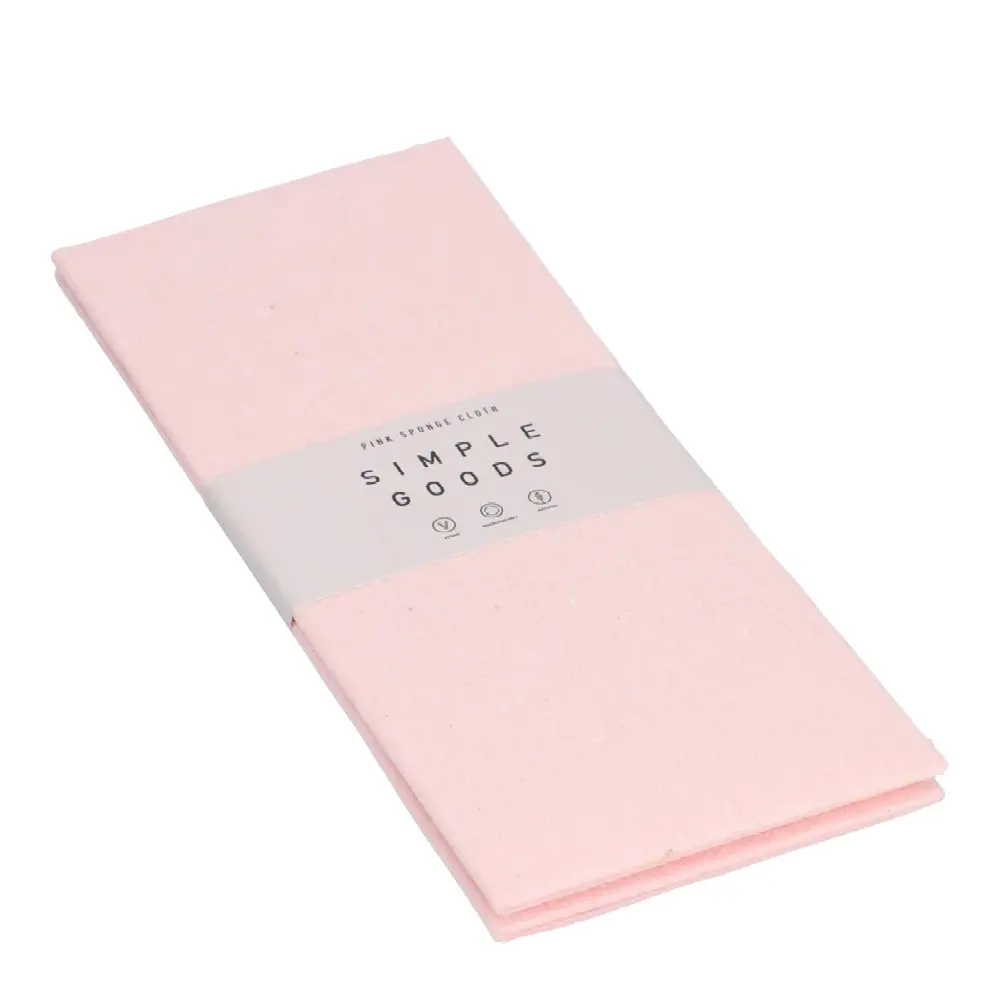 Cleaning Tiskirätti 2 kpl Vaaleanpunainen