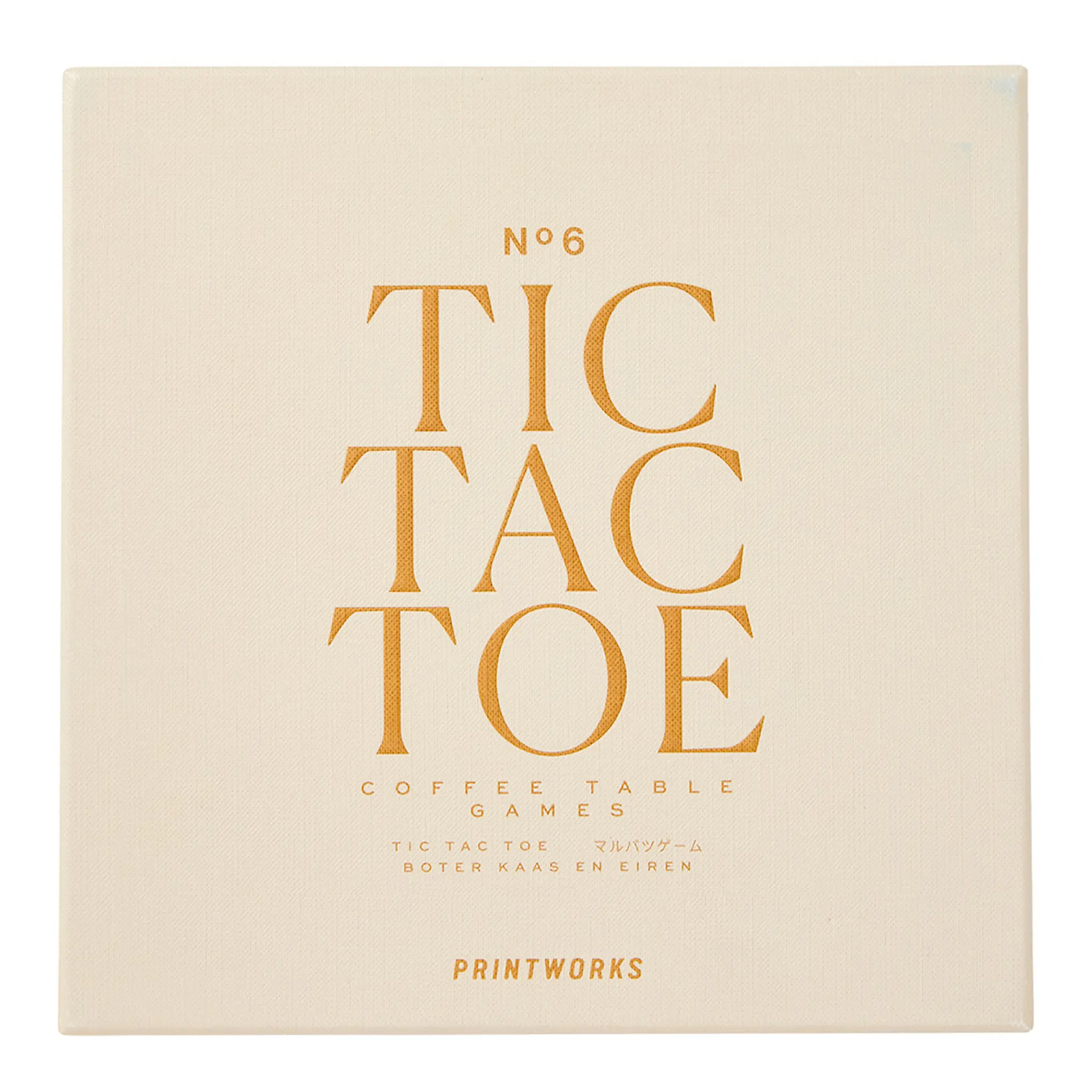 Printworks Classic spel tic tac toe