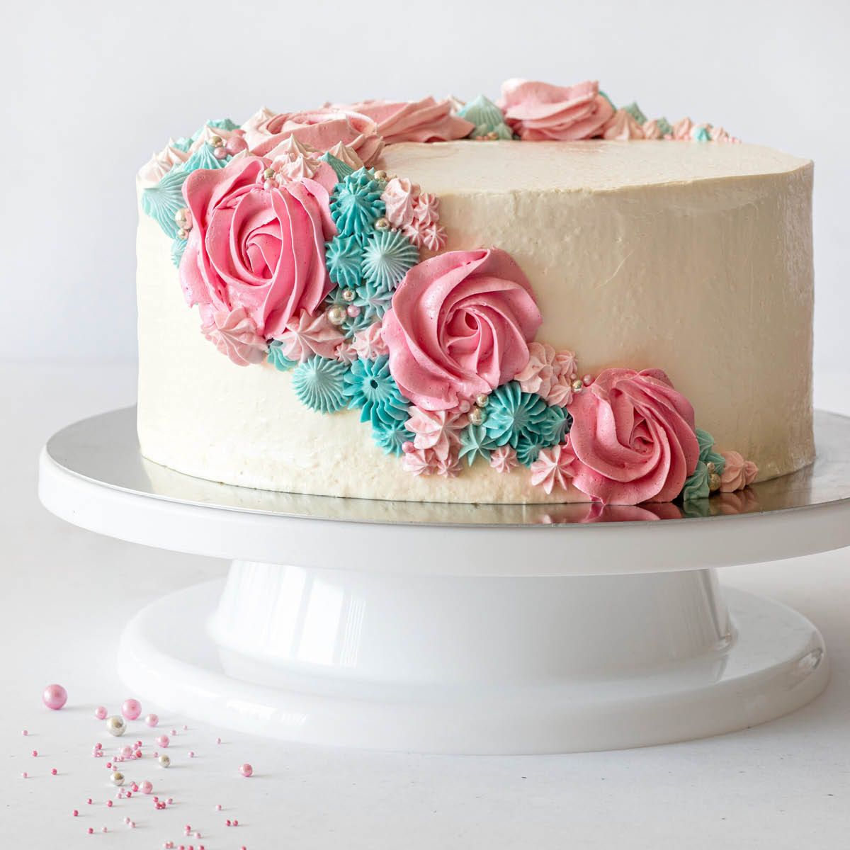 Städter Kakesnurr 27,5x7 cm hvit