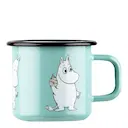 Mumin Emaljmugg Mumintrollet 37 cl Mint