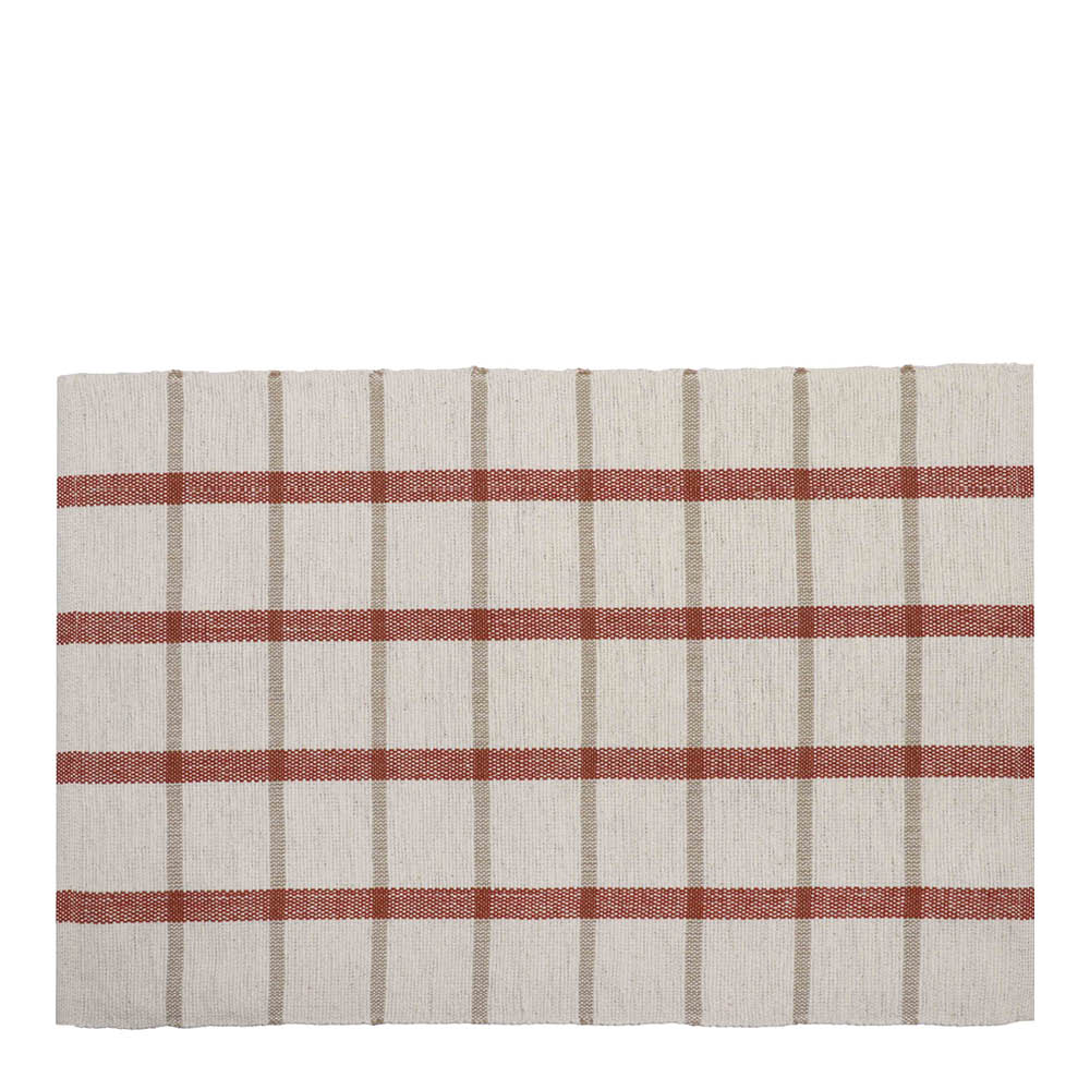 Holmen Eddy Pöytätabletti 34x48 cm Ruoste/Off-white